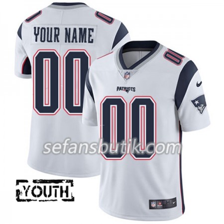 New England Patriots Tröjor Custom Vit - Barn